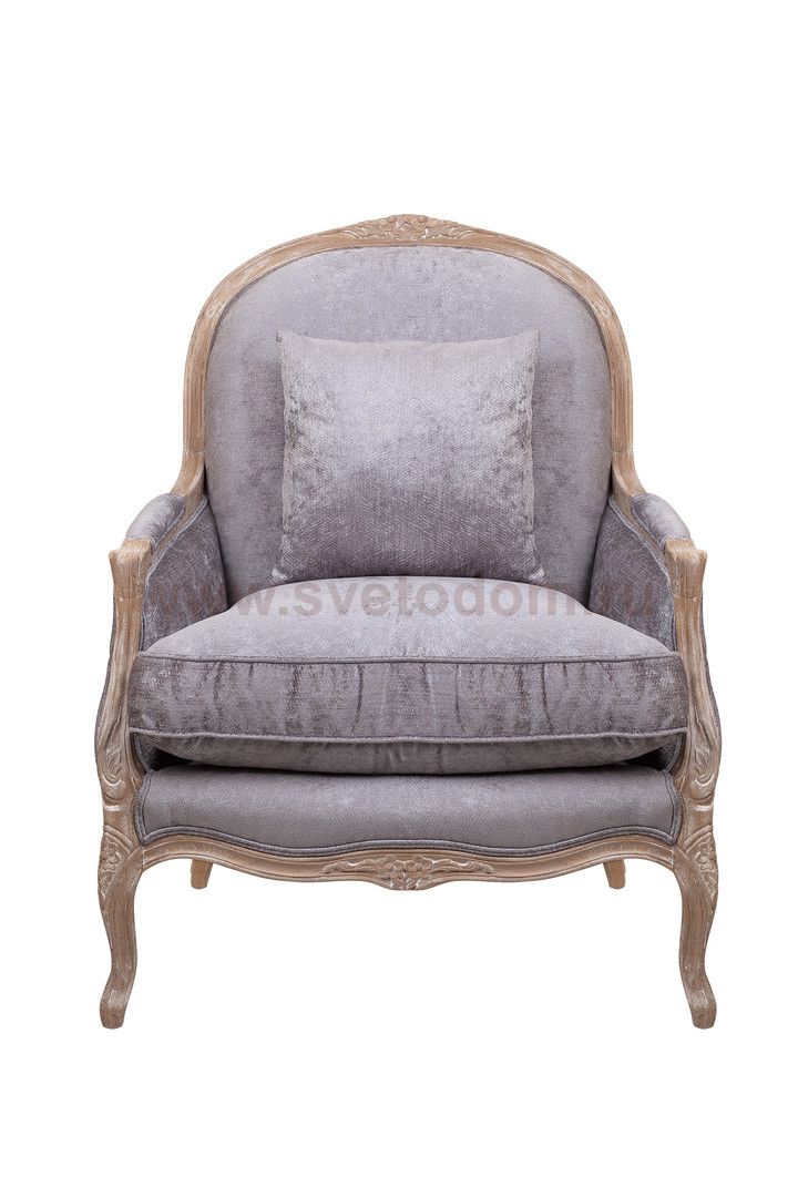 Мягкое полукресло с подлокотниками Aldo Classic V2 MAK interior CH-301-OV2 Серый