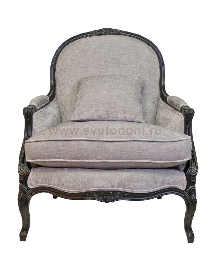 Мягкое полукресло с подлокотниками Aldo MAK interior CH-301 Серый