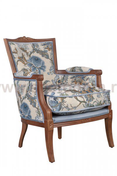 Мягкое полукресло с подлокотниками Tous Flower MAK interior CH-304-F Разноцветный