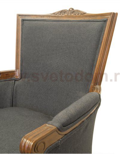 Полукресло Tous Dark Grey MAK interior CH-304-G Cерый