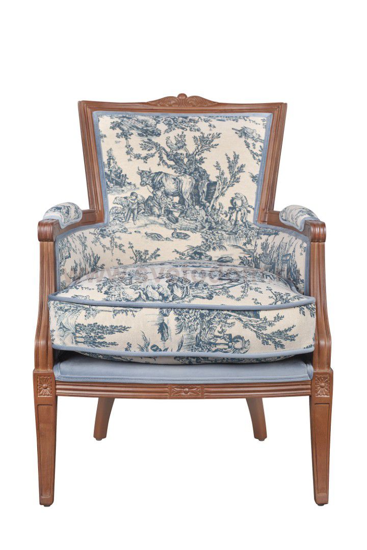 Мягкое полукресло с подлокотниками Tous pattern MAK interior CH-304-P Разноцветный