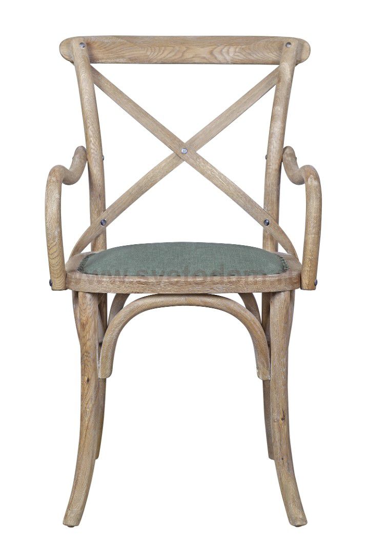 Стул Cross Back Old Arm MAK interior CH-528-OAK Натуральный