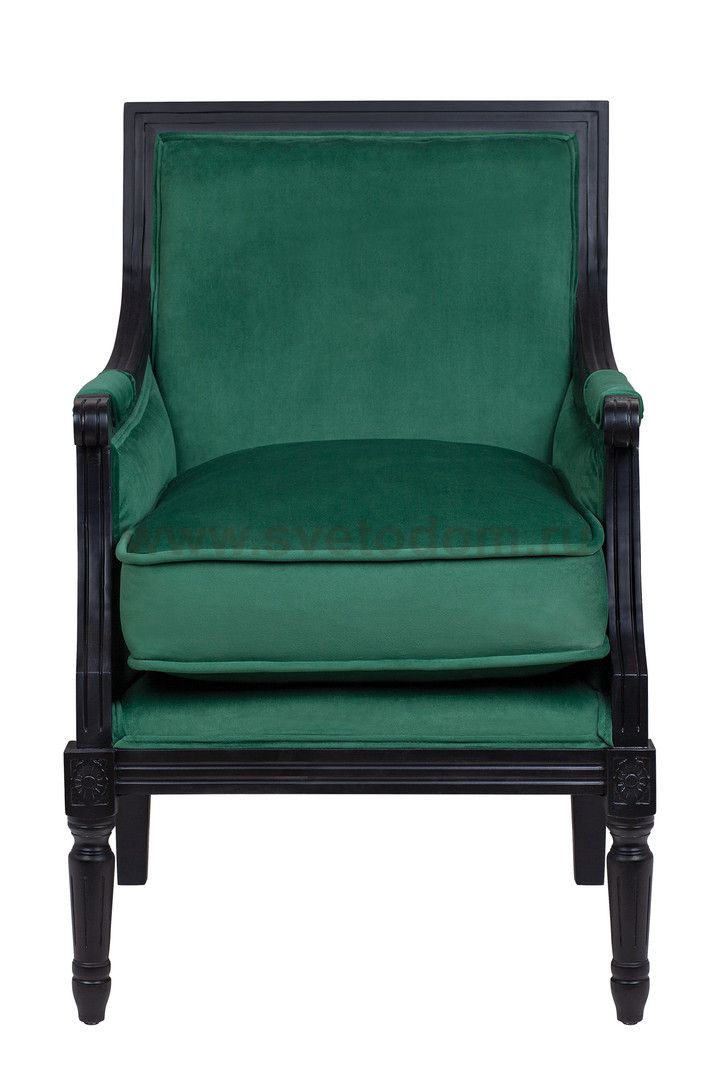 Классическое кресло Coolman Green MAK interior CH-811-7LVGRE Зеленый