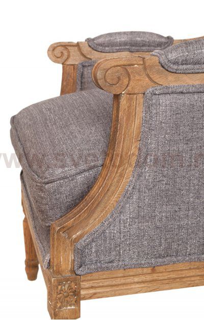 Классическое кресло Coolman Grey MAK interior CH-811-G Серый