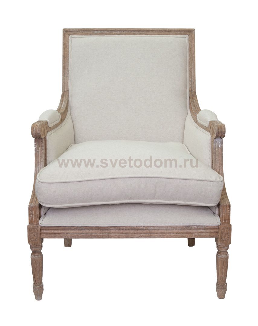 Классическое кресло Coolman Beige MAK interior CH-811-O Бежевый