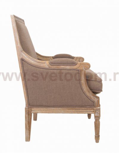 Классическое кресло Coolman MAK interior CH-811 Коричневый