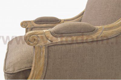 Классическое кресло Coolman MAK interior CH-811 Коричневый