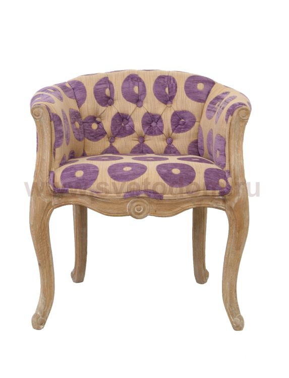 Низкое кресло Kandy Purple MAK interior CH-939-1-P Разноцветный