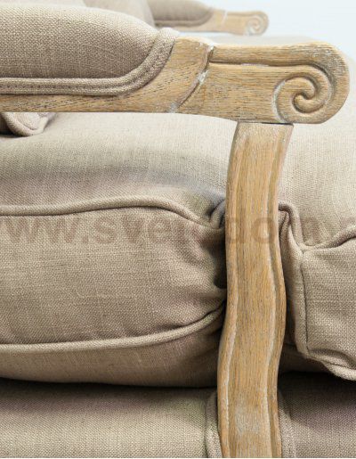 Дизайнерский двухместный диван Yareli Brown MAK interior CH-948 Коричневый