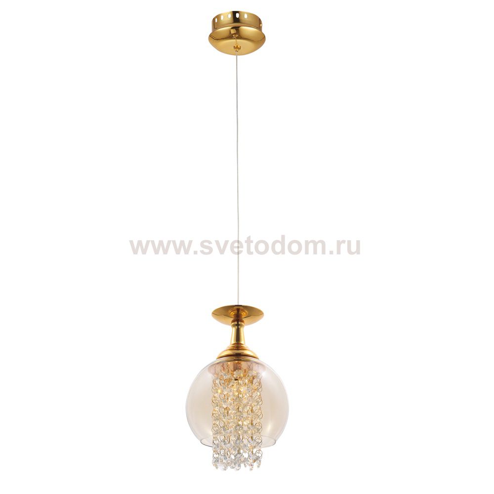Светильник подвесной Crystal lux CHIK SP1 GOLD 1381/201