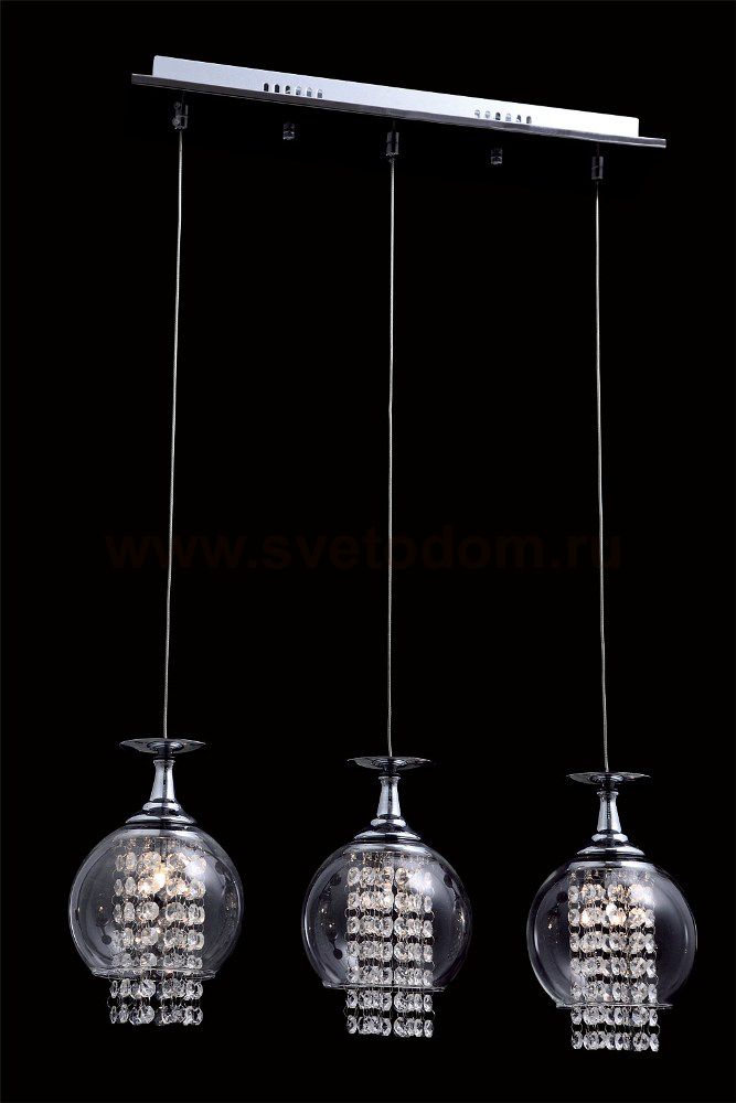 Светильник подвесной Crystal lux CHIK SP3 CHROME 1380/203