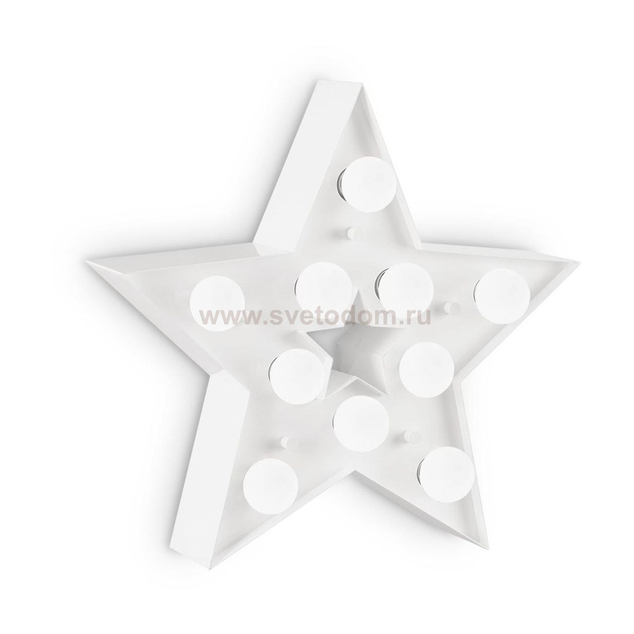 Светильник бра Ideal lux CIRCUS-2 AP10 BIANCO (203041)