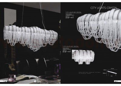 Люстра Crystal Lux CITY LIGHTS CRYSTAL SP9 (1391/309)