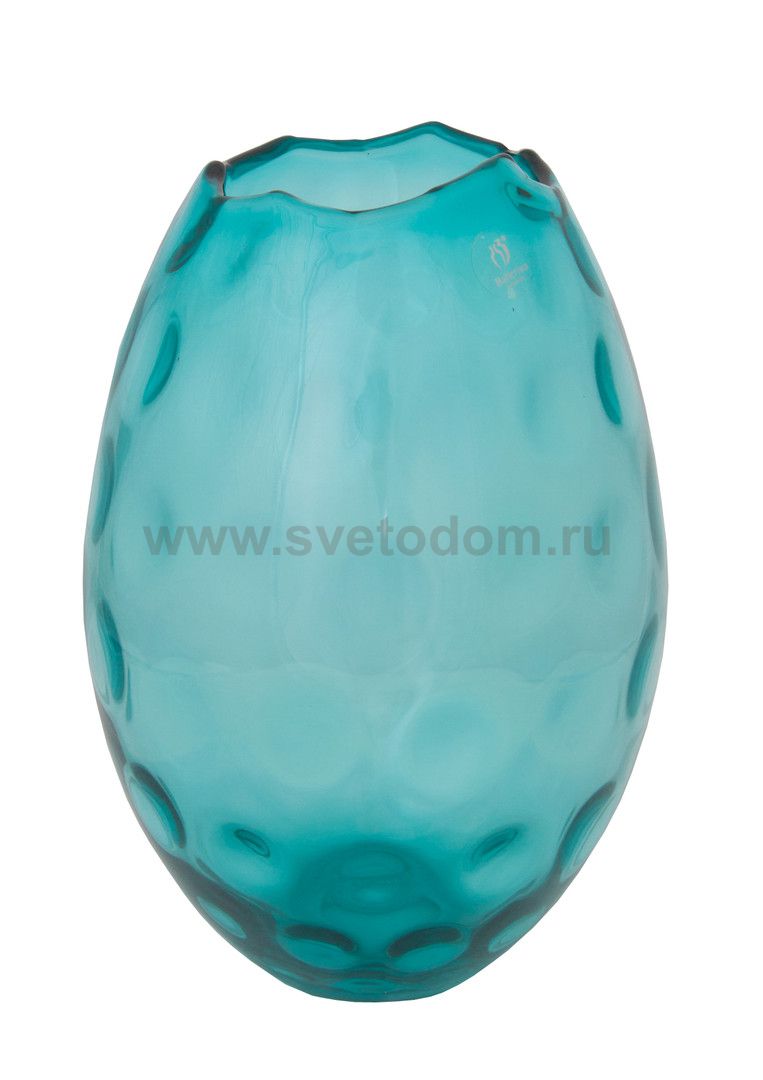 Ваза Blue Glass Vase MAK interior CK032 Разноцветный