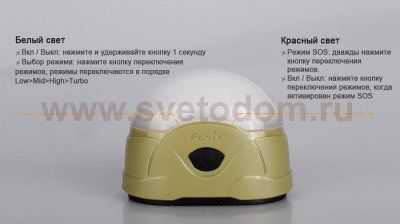 Фонарь Fenix CL20 оливковий