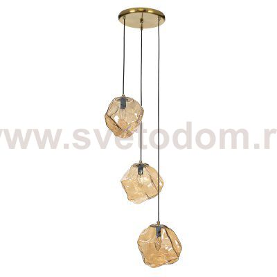 Citilux ROCKA CL247084 Подвесной светильник Янтарный