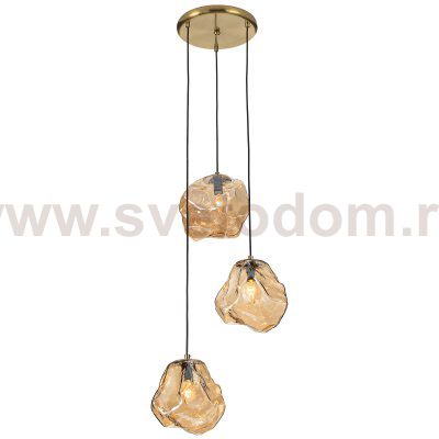 Citilux ROCKA CL247084 Подвесной светильник Янтарный
