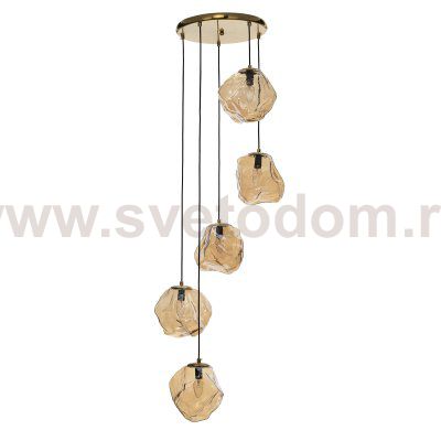 Citilux ROCKA CL247086 Подвесной светильник Янтарный