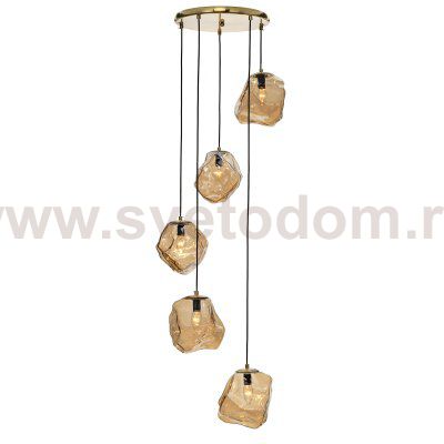 Citilux ROCKA CL247086 Подвесной светильник Янтарный