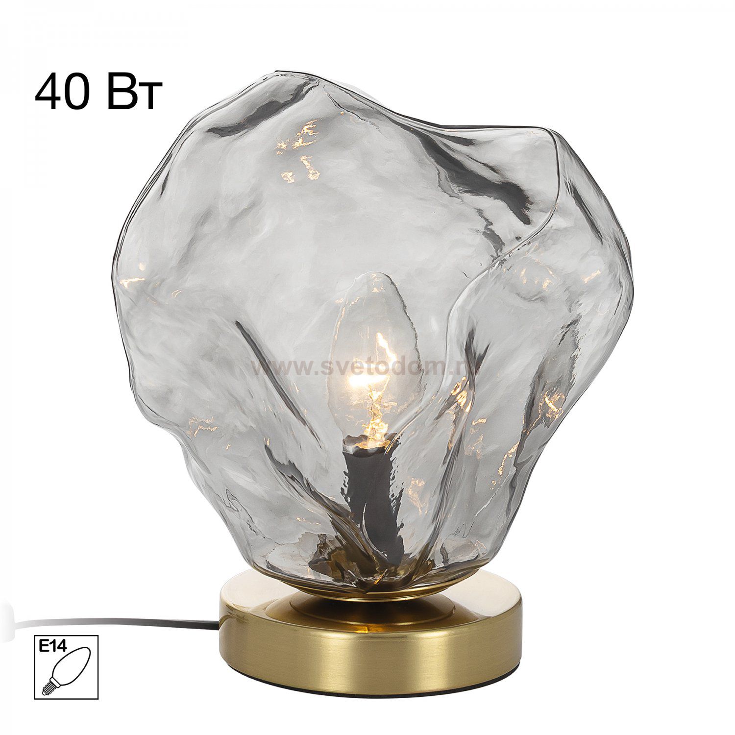 Citilux ROCKA CL247087 Настольная лампа Дымчатая