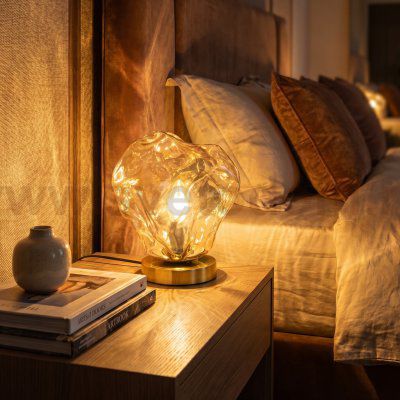 Citilux ROCKA CL247088 Настольная лампа Янтарная