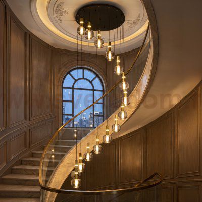 Citilux LASS CL249041 LED Люстра каскадная