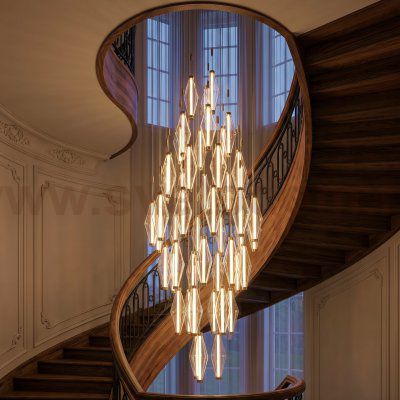 Citilux TANNA CL253050 LED Каскадная люстра Латунь