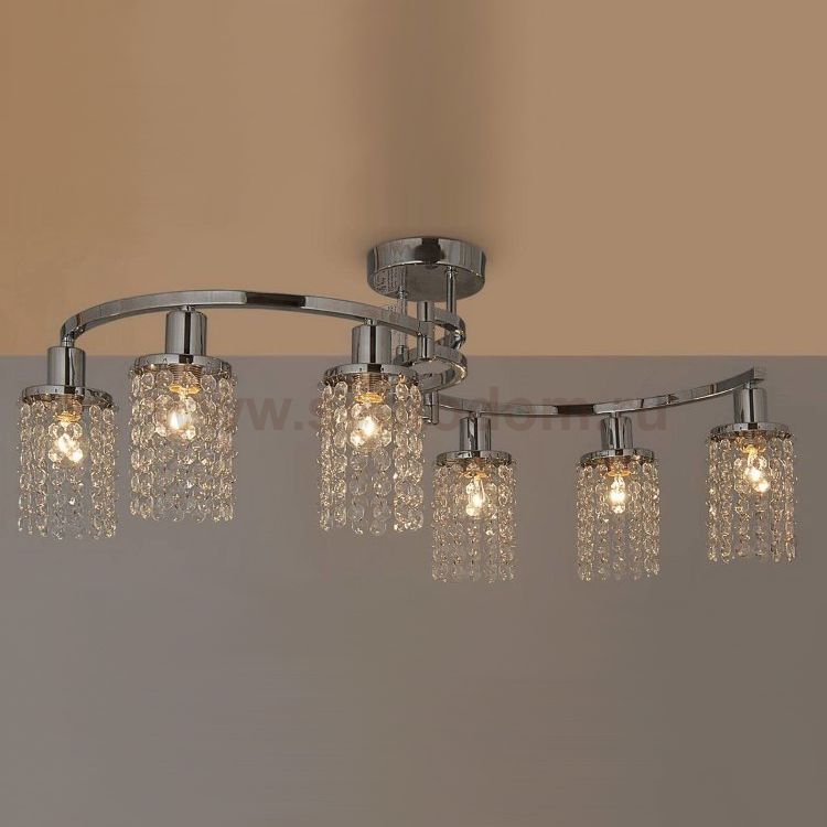 Люстра потолочная хрустальная Citilux CL314161 Капри