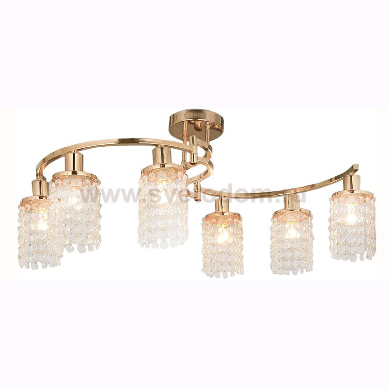 Люстра потолочная хрустальная Citilux CL314162 Капри