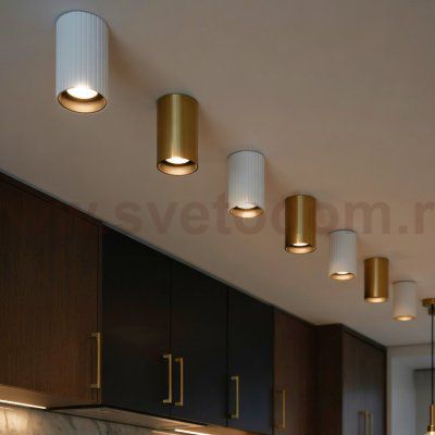 Citilux AXEL CL512110R Накладной светильник Белый Рифлёный