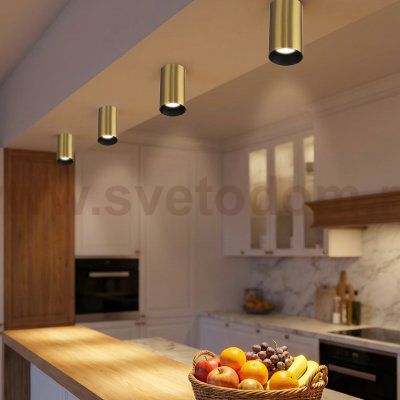 Citilux AXEL CL512112 Накладной светильник Латунь