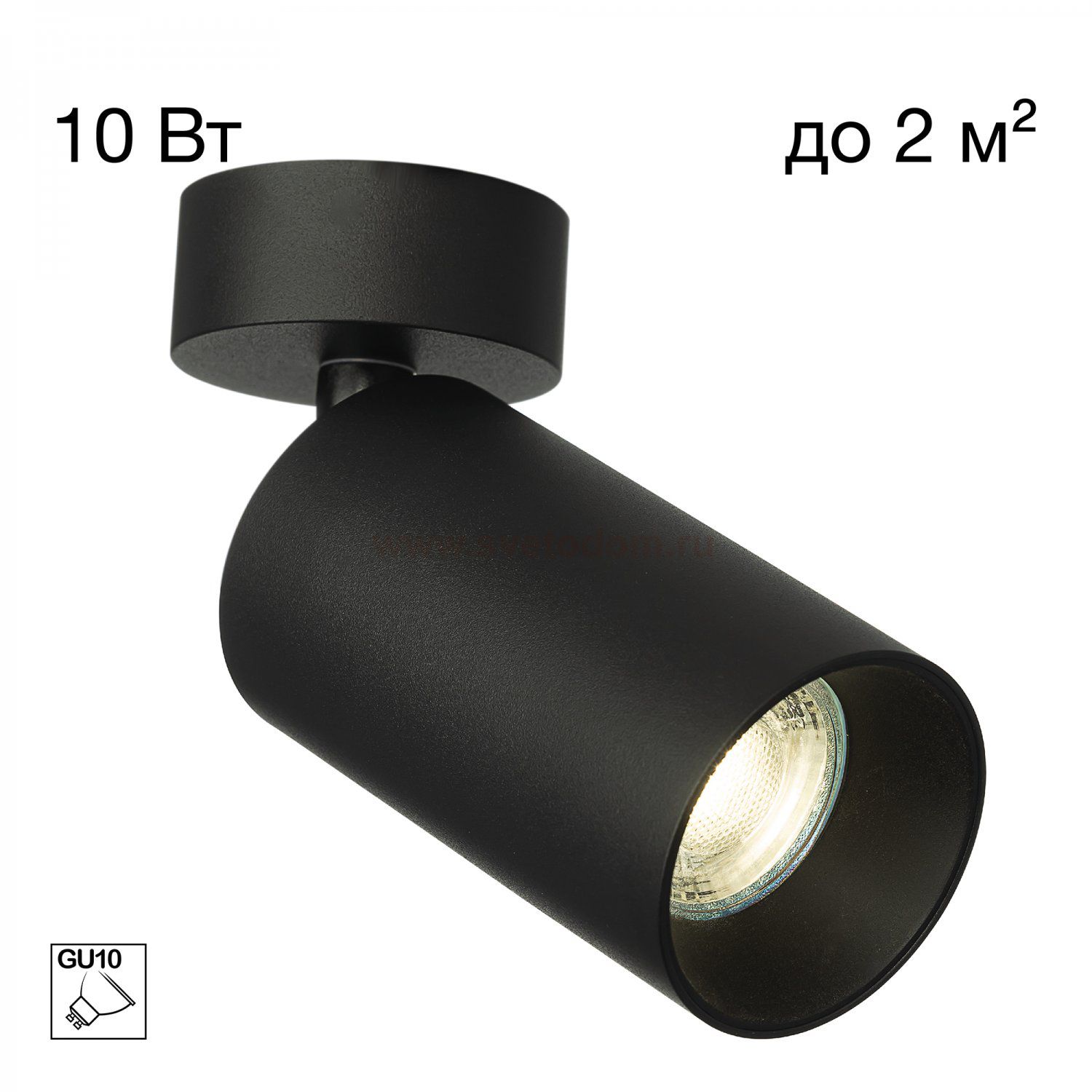 Citilux AXEL CL512211 Накладной поворотный светильник Чёрный