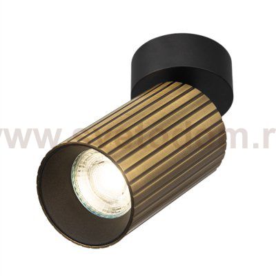 Citilux AXEL CL512213R Накладной поворотный светильник Бронза Рифлёный