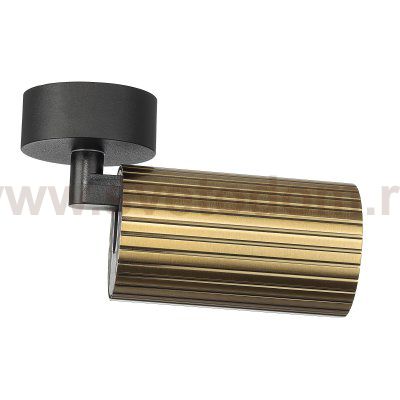 Citilux AXEL CL512213R Накладной поворотный светильник Бронза Рифлёный