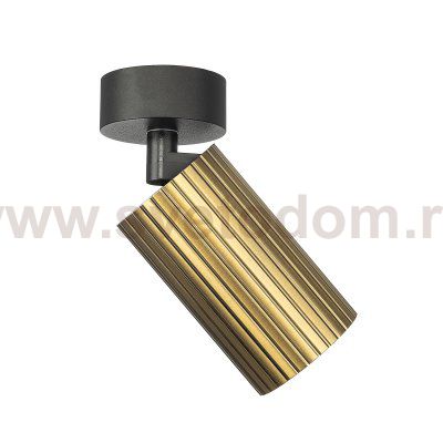 Citilux AXEL CL512213R Накладной поворотный светильник Бронза Рифлёный