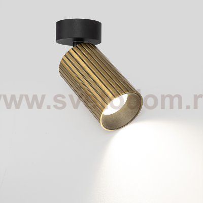 Citilux AXEL CL512213R Накладной поворотный светильник Бронза Рифлёный