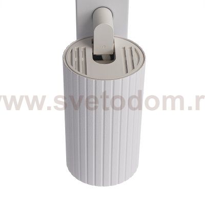 Citilux AXEL CL512520R Спот поворотный двойной Белый Рифлёный