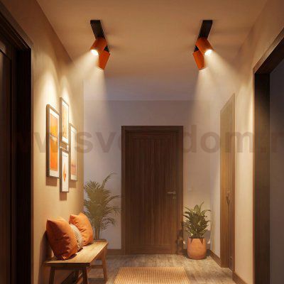 Citilux AXEL CL512524 Спот поворотный двойной Терракот