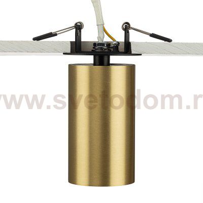 Citilux AXEL CL512D12 Спот поворотный встраиваемый Латунь