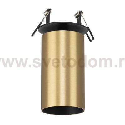 Citilux AXEL CL512D12 Спот поворотный встраиваемый Латунь