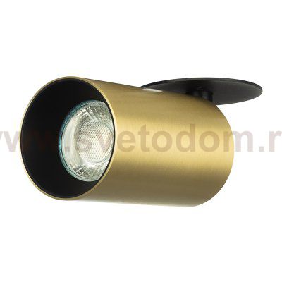 Citilux AXEL CL512D12 Спот поворотный встраиваемый Латунь