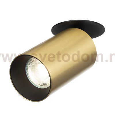 Citilux AXEL CL512D12 Спот поворотный встраиваемый Латунь