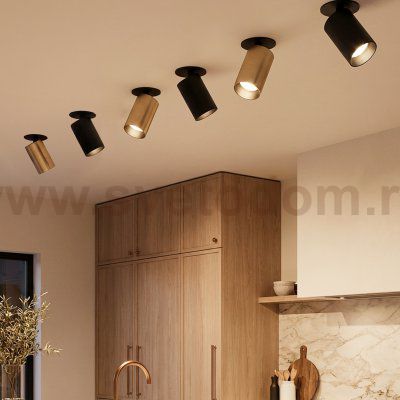 Citilux AXEL CL512D12 Спот поворотный встраиваемый Латунь