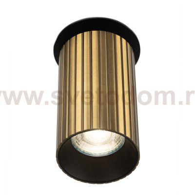 Citilux AXEL CL512D13R Спот поворотный встраиваемый Бронза Рифлёный