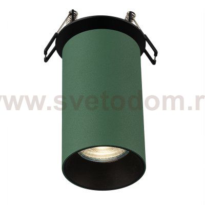 Citilux AXEL CL512D15 Спот поворотный встраиваемый Зёленый
