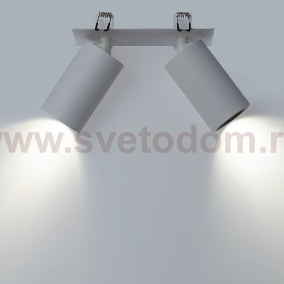 Citilux AXEL CL512D20 Спот поворотный встраиваемый двойной Белый