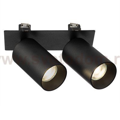 Citilux AXEL CL512D21 Спот поворотный встраиваемый двойной Чёрный