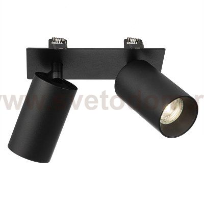 Citilux AXEL CL512D21 Спот поворотный встраиваемый двойной Чёрный