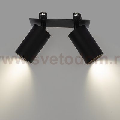 Citilux AXEL CL512D21 Спот поворотный встраиваемый двойной Чёрный