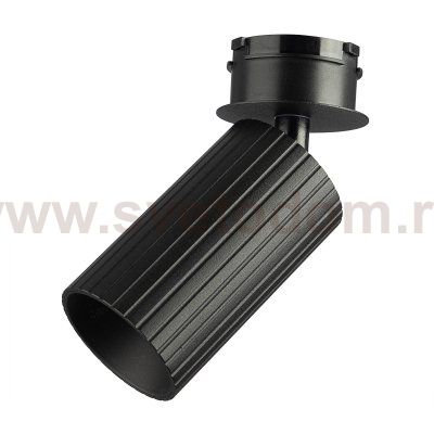 Citilux SkyPORT.10 AXEL CL512S11R Спот поворотный встраиваемый Чёрный Рифлёный